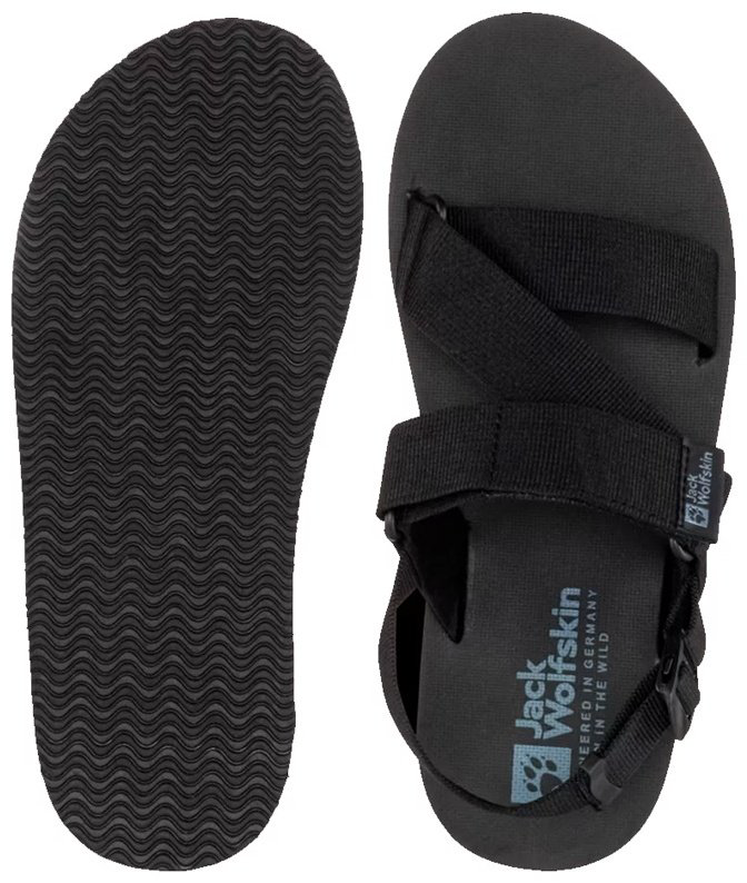 Сандалии Jack Wolfskin черный купить,NaN