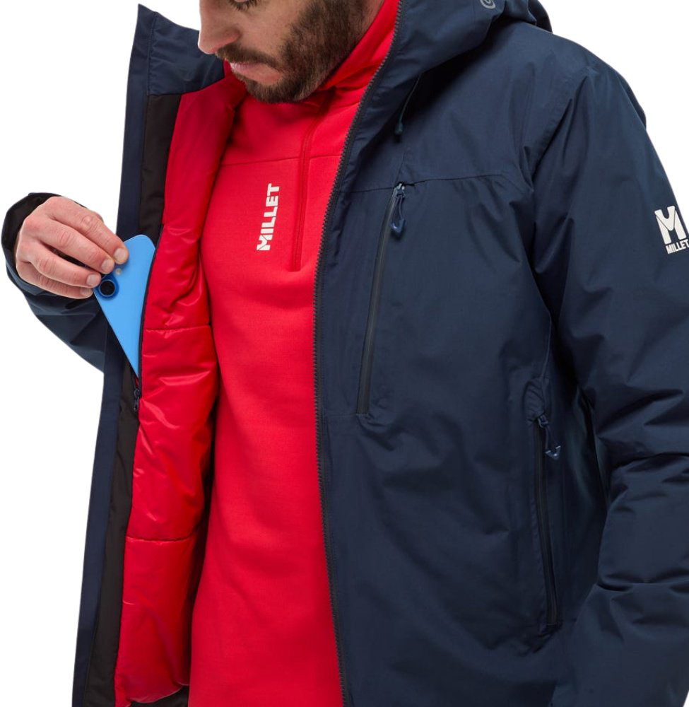Зимняя куртка Millet синий купить,NaN