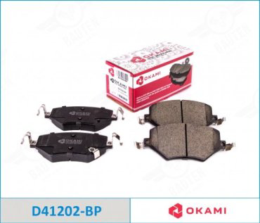Колодки Okami D41202BP купить,NaN
