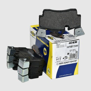 Колодки ICER задние 181611203 купить,NaN