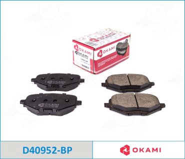 Колодки Okami D40952-BP купить,NaN