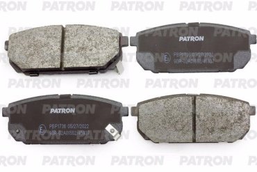 Колодки PATRON задние PBP1736 4 шт купить,NaN