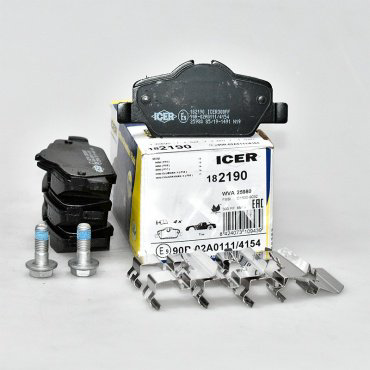 Колодки ICER задние 182190 4 шт купить,NaN