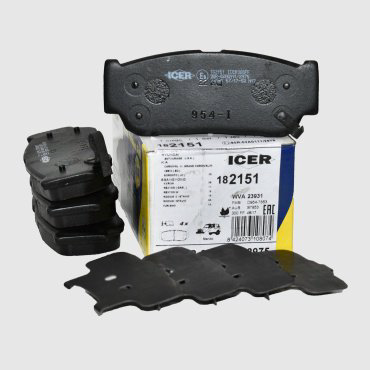 Колодки ICER задние 182151 купить,NaN