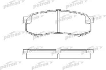 Колодки PATRON задние PBP1021 купить,NaN