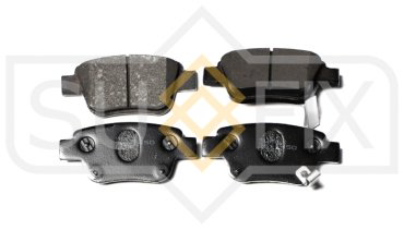 Колодки Sufix задние SX1450 4 шт купить,NaN