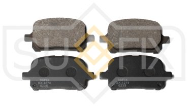Колодки Sufix задние SX1274 4 шт купить,NaN