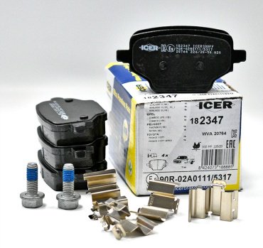 Колодки ICER задние 182347 купить,NaN
