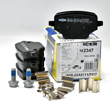 Колодки ICER задние 182347 купить,NaN