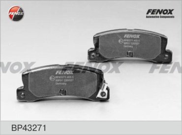 Колодки FENOX задние BP43271 4 шт купить,NaN