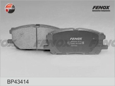 Колодки FENOX передние BP43414 4 шт купить,NaN
