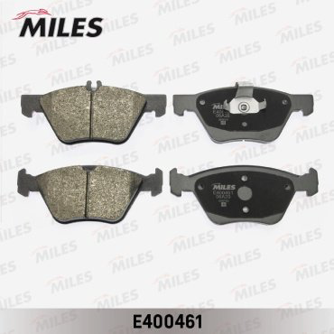 Колодки MILES передние E400461 4 шт купить,NaN