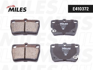 Колодки MILES задние E410372 4 шт купить,NaN