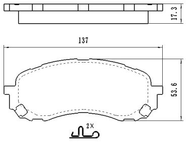 Колодки Winkod передние W1952BP купить,NaN