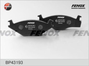 Колодки FENOX передние BP43193 купить,NaN