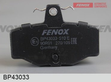 Колодки FENOX задние BP43033 4 шт купить,NaN