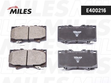 Колодки MILES передние E400216 4 шт купить,NaN