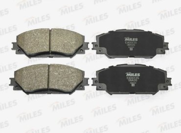 Колодки MILES передние E400135 4 шт купить,NaN
