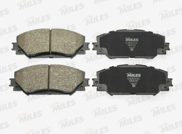 Колодки MILES передние E400135 4 шт купить,NaN