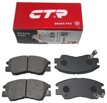 Колодки CTR GK0572 купить,NaN