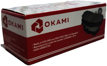 Колодки Okami D11230HBP купить,NaN