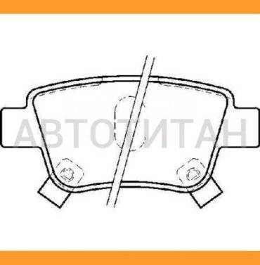 Колодки CTR задние CKT156 GK1169 4 шт купить,NaN