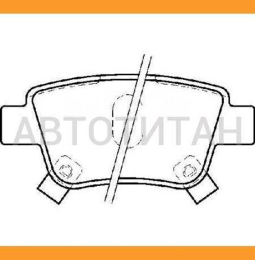 Колодки CTR задние CKT156 GK1169 4 шт купить,NaN