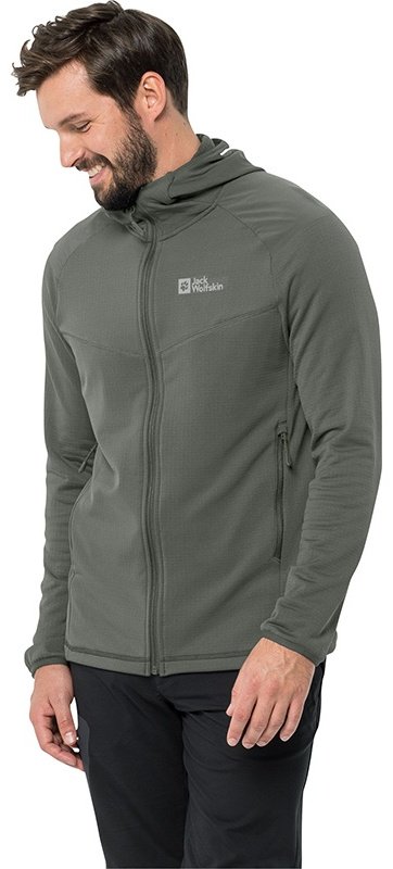 Флиска Jack Wolfskin зеленый купить,NaN