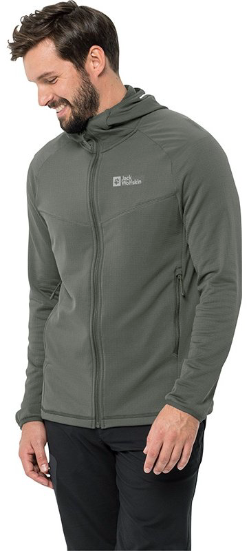 Флиска Jack Wolfskin зеленый купить,NaN