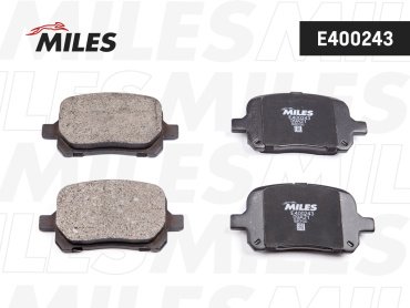 Колодки MILES передние E400243 4 шт купить,NaN