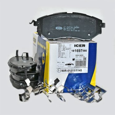 Колодки ICER передние 181697066 4 шт