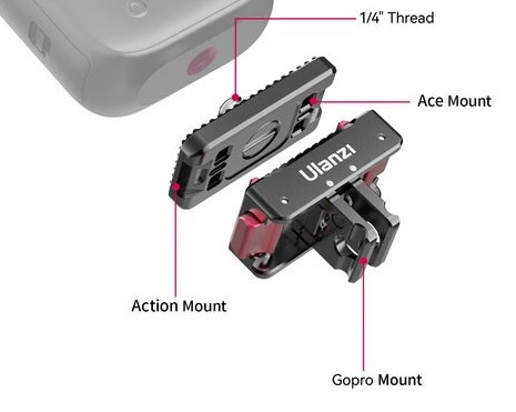 Крепление Ulanzi IN-03 C019 for Insta360 Ace/Ace Pro купить,NaN