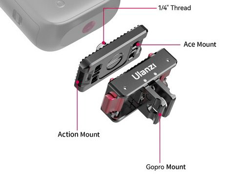 Крепление Ulanzi IN-03 C019 for Insta360 Ace/Ace Pro купить,NaN