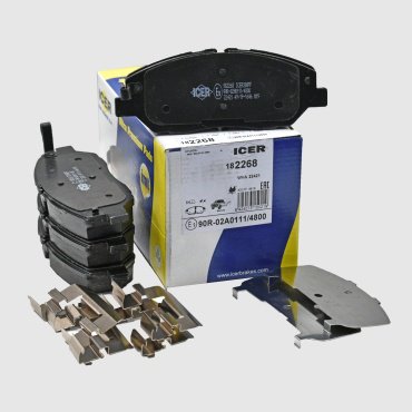 Колодки ICER передние 182268 купить,NaN