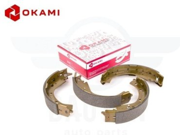Колодки Okami задние K2404BS 4 шт купить,NaN