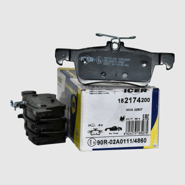 Колодки ICER задние 182174200 купить,NaN