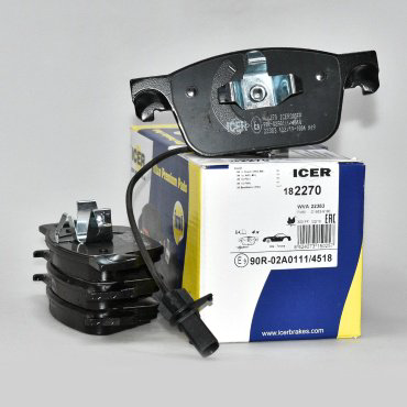 Колодки ICER передние 182270 купить,NaN