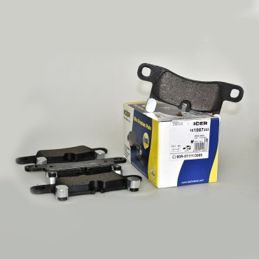 Колодки ICER задние 181987203 купить,NaN