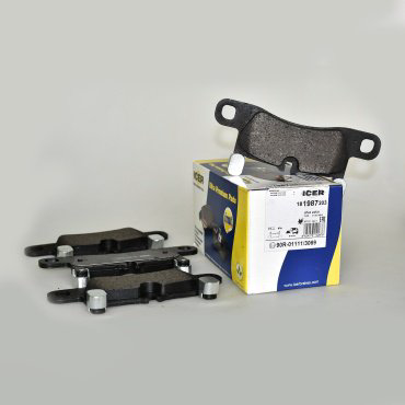 Колодки ICER задние 181987203 купить,NaN