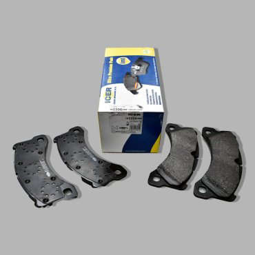 Колодки ICER передние 182206208 4 шт купить,NaN