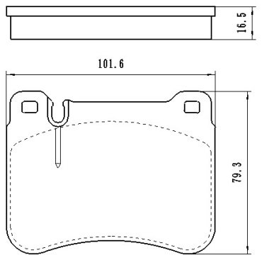 Колодки Winkod передние W1847BP купить,NaN