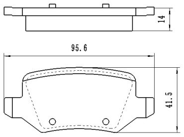 Колодки Winkod задние W1858BP купить,NaN