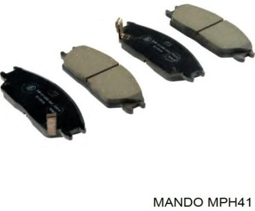 Колодки MANDO передние MPH41 купить,NaN