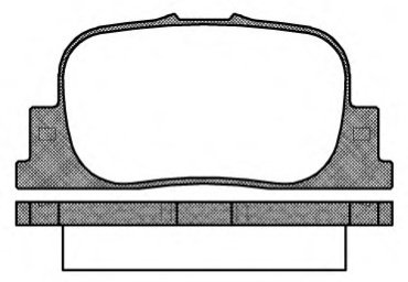 Колодки Gross задние G-284 купить,NaN