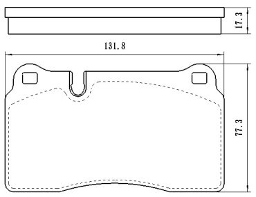 Колодки Winkod передние W1652BP купить,NaN