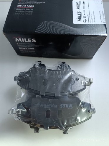 Колодки MILES передние E400540 4 шт купить,NaN