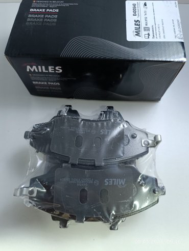 Колодки MILES передние E400540 4 шт купить,NaN