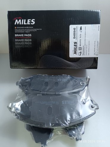 Колодки MILES передние E400540 4 шт купить,NaN