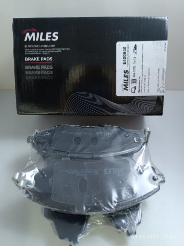 Колодки MILES передние E400540 4 шт купить,NaN