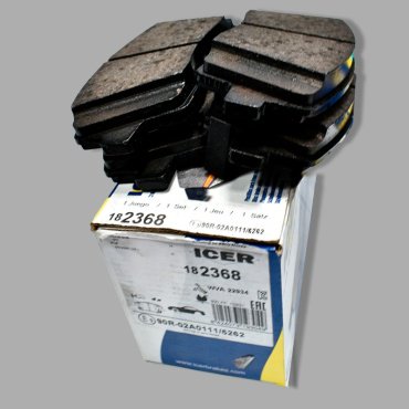 Колодки ICER передние 182368 4 шт купить,NaN